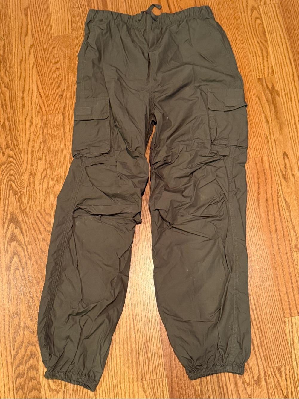 Treasure & Bond Girl’s Olive Cargo Jogger Pants